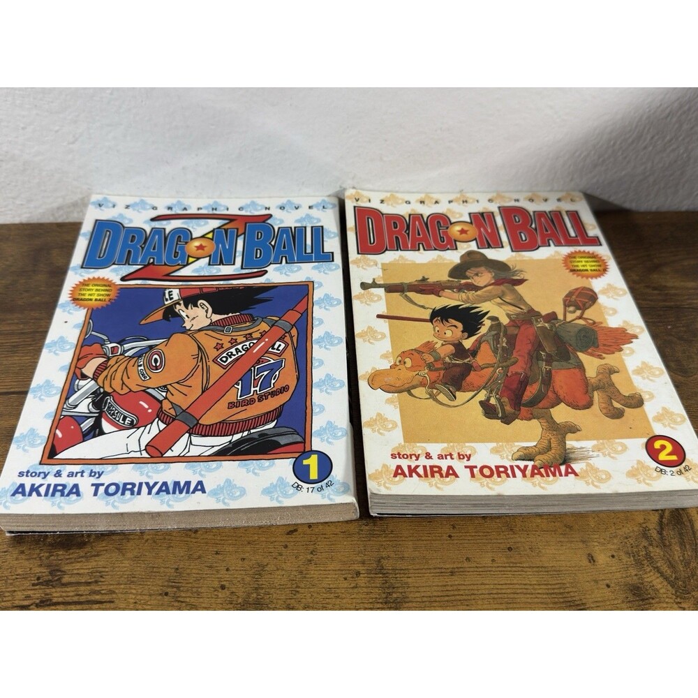 Dragon Ball Z Manga Vol 1 And 2